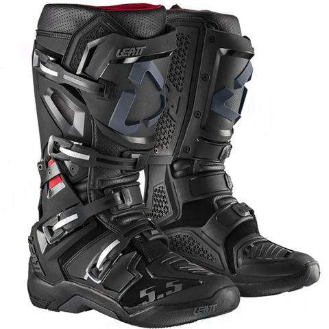 Leatt GPX 5.5 Black Flexlock Boots