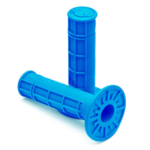 Pro Taper Single Density Half Waffle Neon Grip - Blue