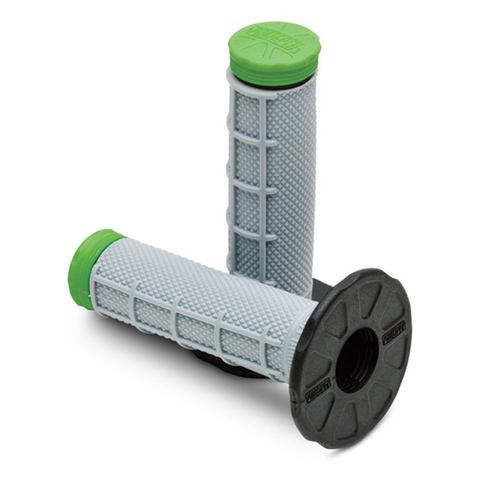 Pro Taper Tri-Density Half Waffle Grips - Green