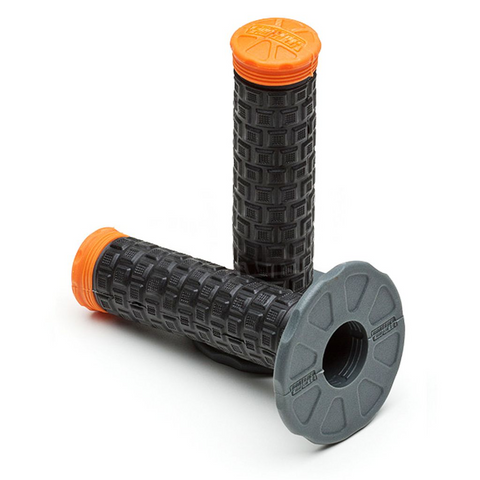 Pro Taper Tri Density Pillow Top Lite Grips - Black Orange