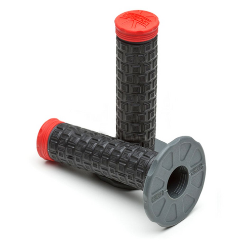Pro Taper Tri Density Pillow Top Lite Grips - Black Red