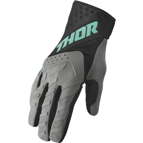 Thor Spectrum Black Mint Motocross Gloves