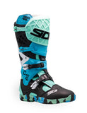 Sidi CrossAir X Messy Cyan Motocross Boots