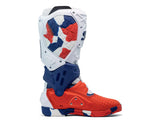 Sidi CrossAir X White Navy Red Motocross Boots