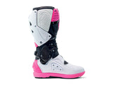 Sidi Crossfire 3 SRS Black White Pink Motocross Boots