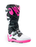 Sidi Crossfire 3 SRS Black White Pink Motocross Boots