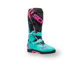 Sidi CrossAir Mint Black Pink Motocross Boots