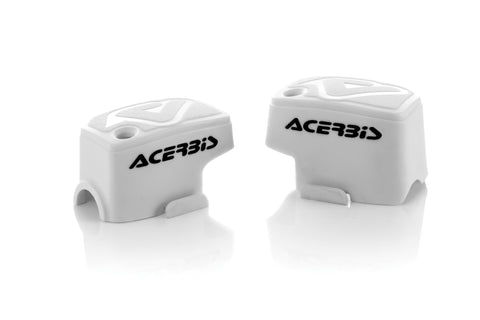 Acerbis Master Cylinder Covers Brembo  White