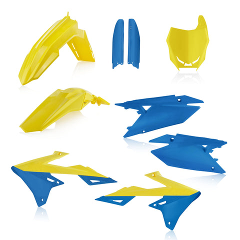 Acerbis Suzuki Plastics Kit RMZ - Yellow Blue