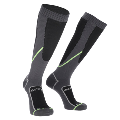 Acerbis MX No Wet Socks - Black Yellow