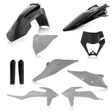 Acerbis KTM Plastic Kit EXC EXCF - Black Grey