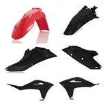 Acerbis Gas Gas Plastic Kit EC ECF - Red Black