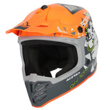 Acerbis Profile Kids Motocross Helmet - Grey Orange