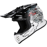 Acerbis Profile Kids Motocross Helmet - White Black