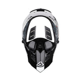Acerbis Profile Kids Motocross Helmet - White Black