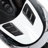 Acerbis Profile Kids Motocross Helmet - White Black
