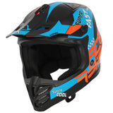 Acerbis Profile Kids Motocross Helmet - Black Orange