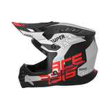 Acerbis Profile Kids Motocross Helmet - Black Red