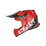 Acerbis Profile Kids Motocross Helmet - Red Black