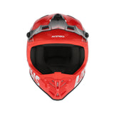Acerbis Profile Kids Motocross Helmet - Red Black