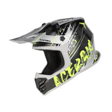 Acerbis Profile Kids Motocross Helmet - Black Fluo Yellow