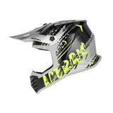 Acerbis Profile Kids Motocross Helmet - Black Fluo Yellow