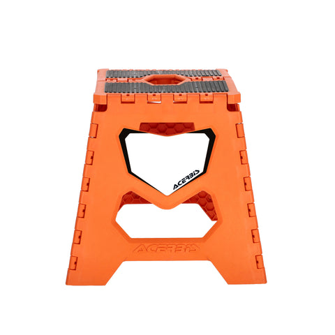 Acerbis Foldable Paket Plastic Box Stand - Orange