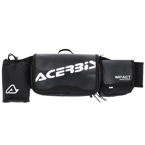 Acerbis Impact Waist Pack Bum Bag 5L Black White