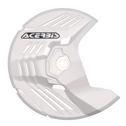 Acerbis Linear Beta Front Disc Protector - Axle Nut Mounted- White