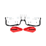 Acerbis Moto-X Handguards - Red Black