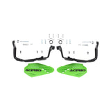 Acerbis Moto-X Handguards - Green Black