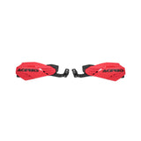 Acerbis Moto-X Handguards - Dark Red Black