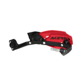 Acerbis Moto-X Handguards - Dark Red Black