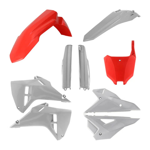 Acerbis Honda Plastics kit CR CRF - Red Grey