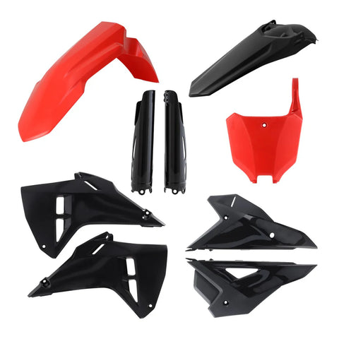 ACERBIS Red Side Panels For Honda CRF250R (2006-2009) | Factory Shape Replacement Pair, Made In Italy