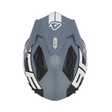 Acerbis Jet Aria Trials Helmet Grey Red