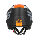 Acerbis Jet Aria Trials Helmet Orange Fluo Black