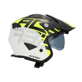 Acerbis Jet Aria Trials Helmet Black Fluo Yellow