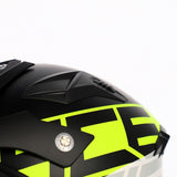 Acerbis Jet Aria Trials Helmet Black Fluo Yellow