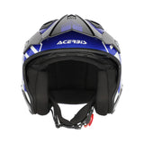 Acerbis Jet Aria Trials Helmet Black Blue