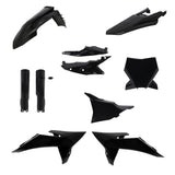 Acerbis KTM Plastic Kit SX SXF - Black