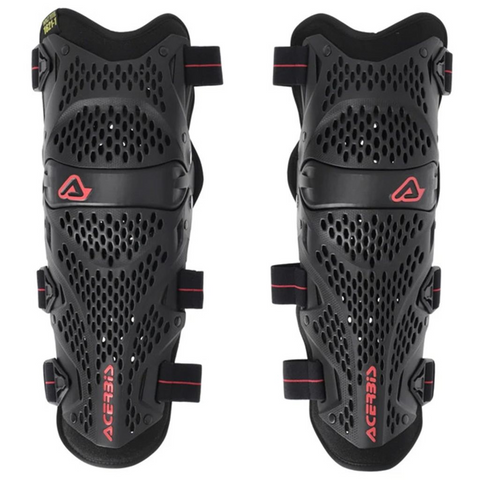 Acerbis Impact Pro Knee Guards - Black