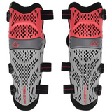 Acerbis Impact Pro Knee Guards - Red Grey