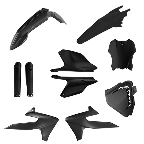 Acerbis Triumph Plastic Kit  - Black