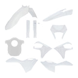 Acerbis Gas Gas Plastic Kit EC ECF - White