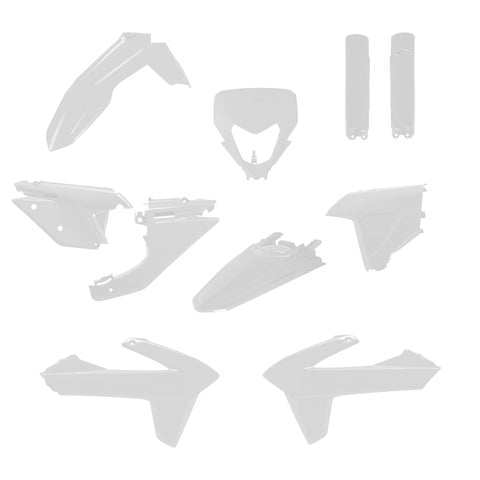 Acerbis Sherco Full Plastic Kit  White