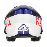 Acerbis Jet Aria Trials Helmet White Blue Red