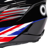 ONeal 3 Series Motocross Helmet V27 LE Nations GB Red White Blue