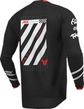 2026 Thor Launchmode Futura Youth Jersey Black Red