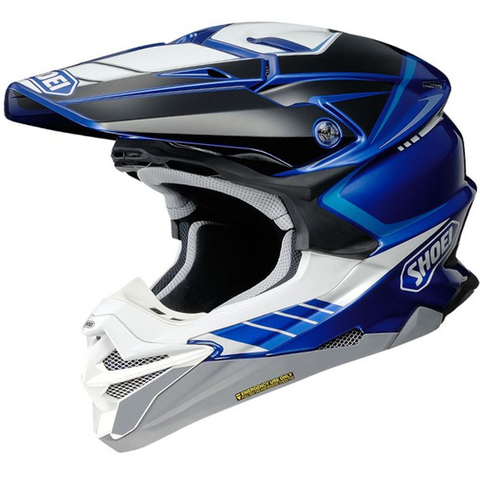 Shoei VFX-WR 06 Jammer Helmet TC-2 Blue Black